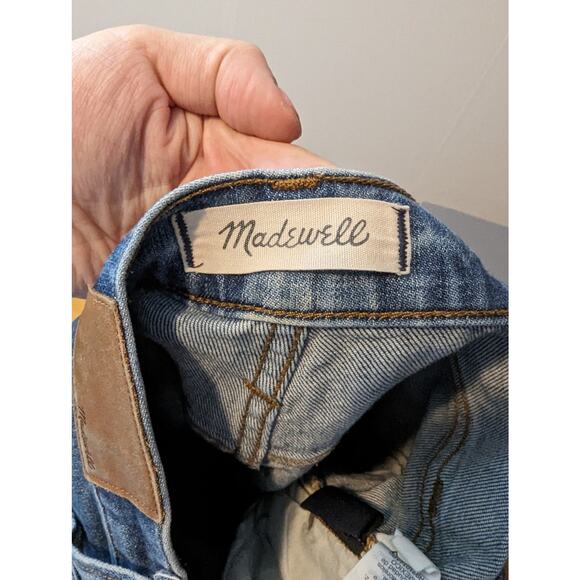 Madewell High Rise Slim Boy Jean Eco Edition Size 26 Medium Wash - Picture 6 of 8